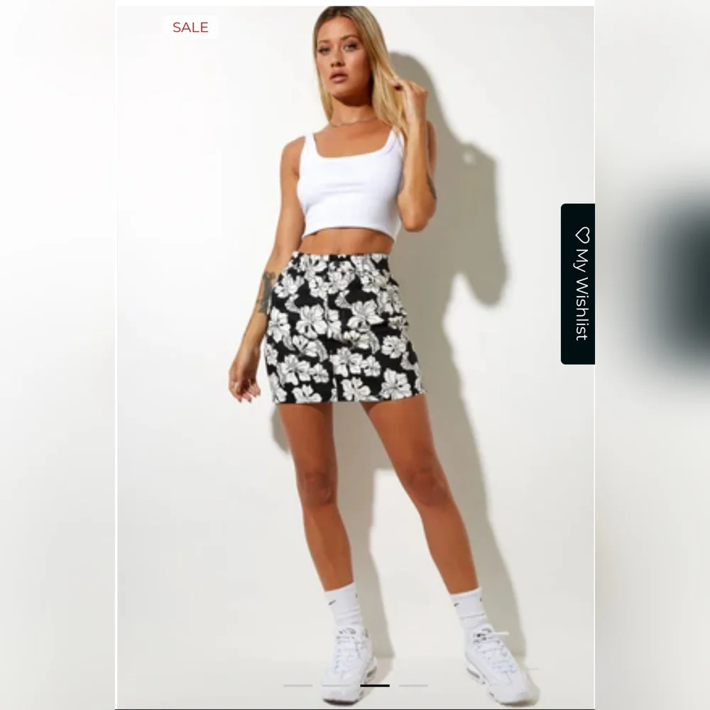 Motel Rocks Floral Skirt